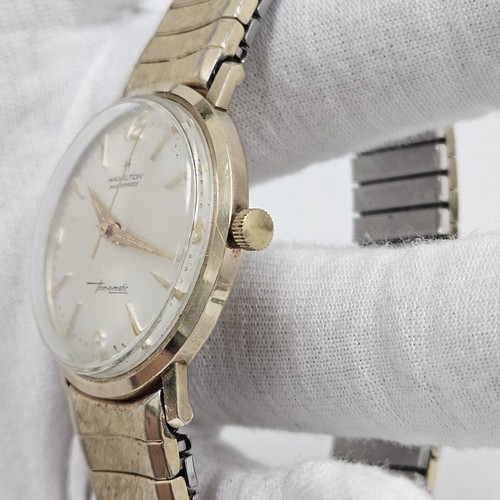 Vintage HAMILTON Automatic Masterpiece Thin-O-Matic 818 10k Filled Men's Watch - Picture 7 of 12