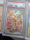Pokémon TCG Twilight Masquerade Eevee Holo Card 188/167 PSA 9