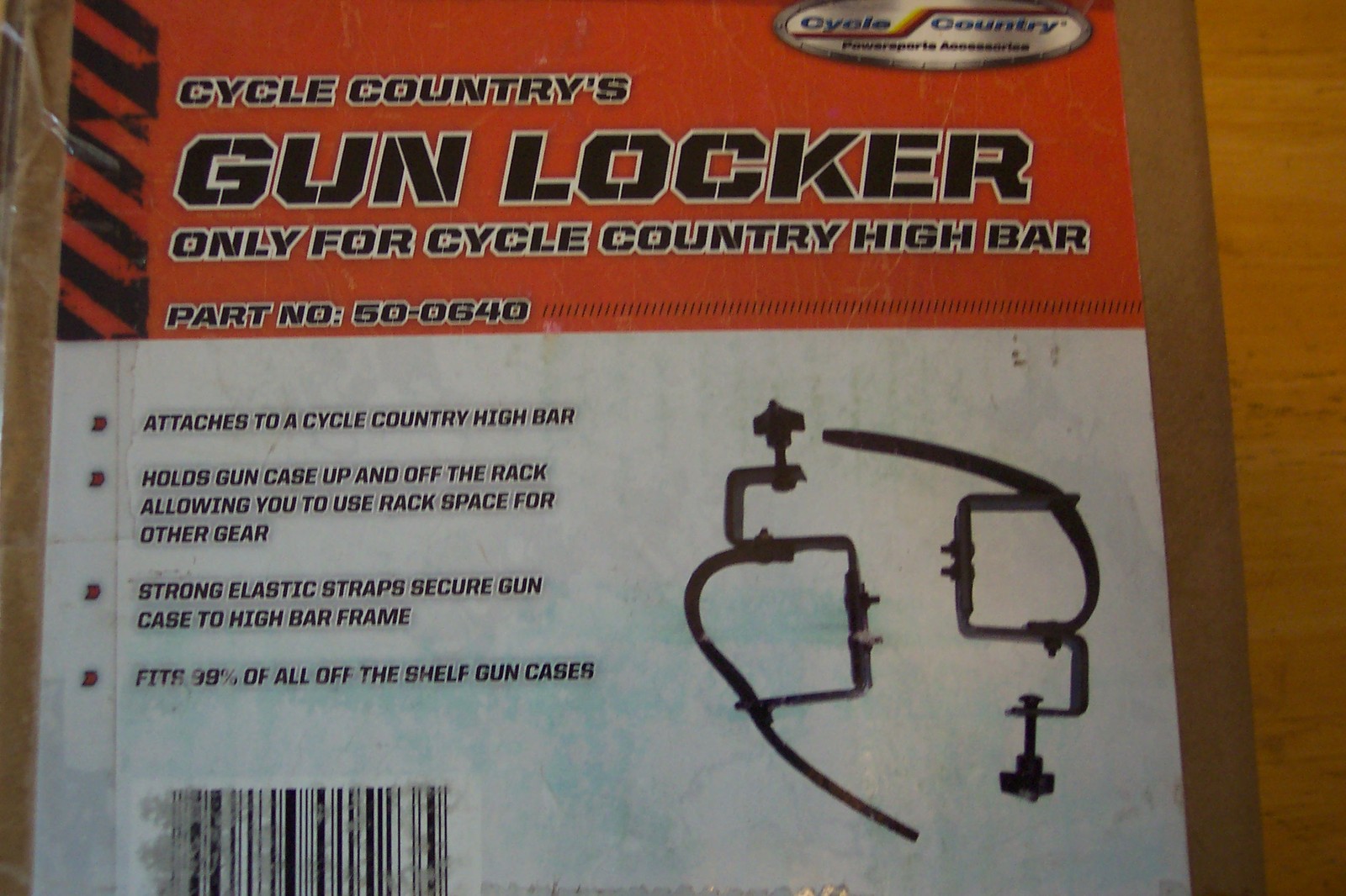 ATV UTV Gun Locker For Cycle Country High Bar 50-0640 Hunting New | eBay