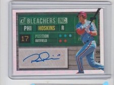 RHYS HOSKINS '19 DONRUSS BLEACHERS AUTOGRAPH INSERT-DON'T MISS OUT-GRAB IT NOW!!