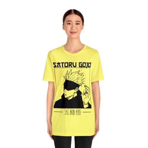 Anime T-Shirt, Anime Unisex Jersey Short Sleeve Tee - Picture 12 of 29