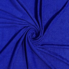 Royal Blue Terry Towel Fabric 10 oz 100 Cotton 45" Wide Sold by the Yard