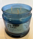 PartyLite 3-Docht-Duftwachsglas Sea Salt & Saga