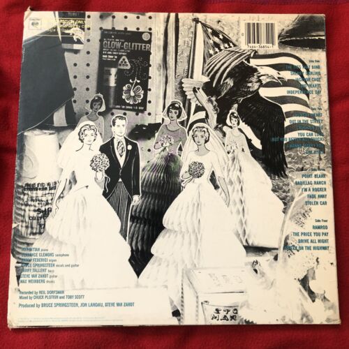 BRUCE SPRINGSTEEN - THE RIVER (LP) ORIGINAL WHITE LABEL PROMO W/Gold Stamp Promo - Picture 2 of 12