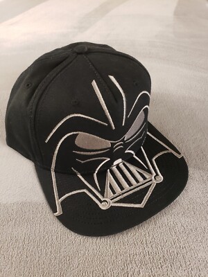 Star Wars Darth Vader Original Snapback Black Hat One Size Fits Most RN#115665