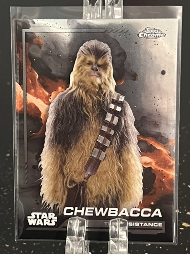 CHEWBACCA-----2024 TOPPS CHROME STAR WARS----KOSTENLOSER VERSAND - Bild 1 von 2