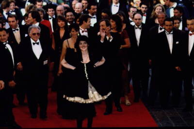 French Actress Isabelle Adjani Attends Cannes 1993 Old Photo 5