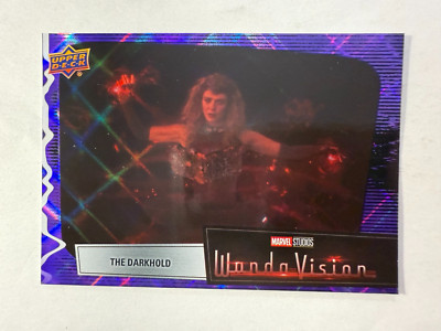 The Darkhold Upper Deck WandaVision #90 Card Purple