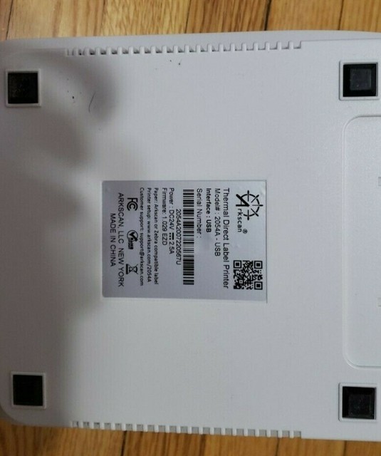 arkscan thermal printer