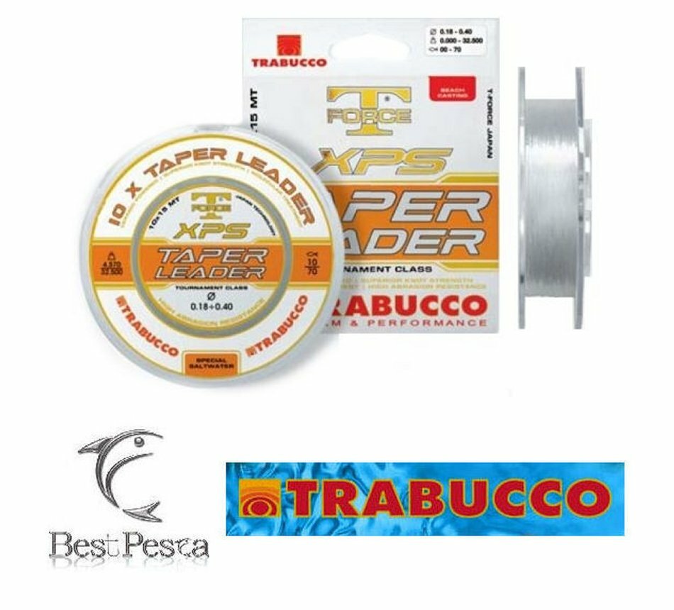 Filo Conico - TRABUCCO XPS TAPER LEADER 10x15mt - 0,20-0,50
