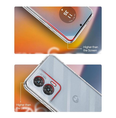 For Motorola Moto G Power Stylus Edge Pure Play G 5G - Clear Case TPU Cover - Picture 2 of 27