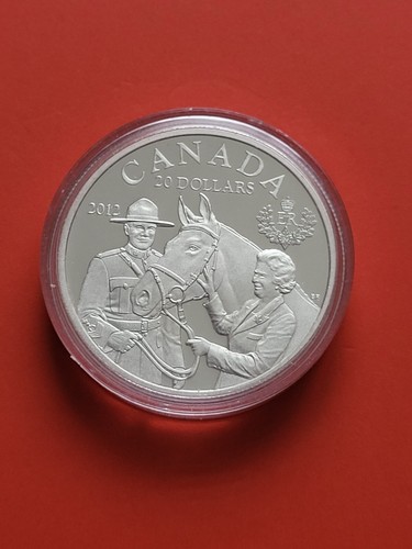 2012 CANADA $20 Twenty Dollar Silver Proof Coin