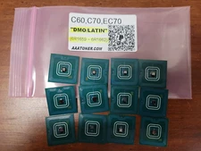 12 Toner Chip " DMO " for Xerox 6R1659, 6R1660, 6R1661, 6R1662 C60, C70, EC70