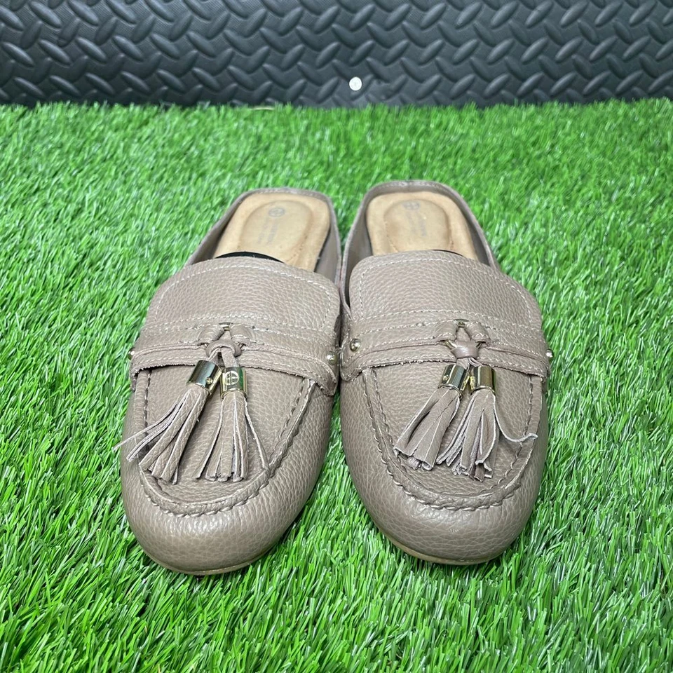 Mocasines cómodos de uso informal marrón tostado de espuma viscoelástica Giani Bernini para mujer talla 7,5 Foto 2 de 4