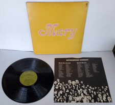 Mary Travers - Mary - 1971 - WB- WS 1907  Record Vinyl LP