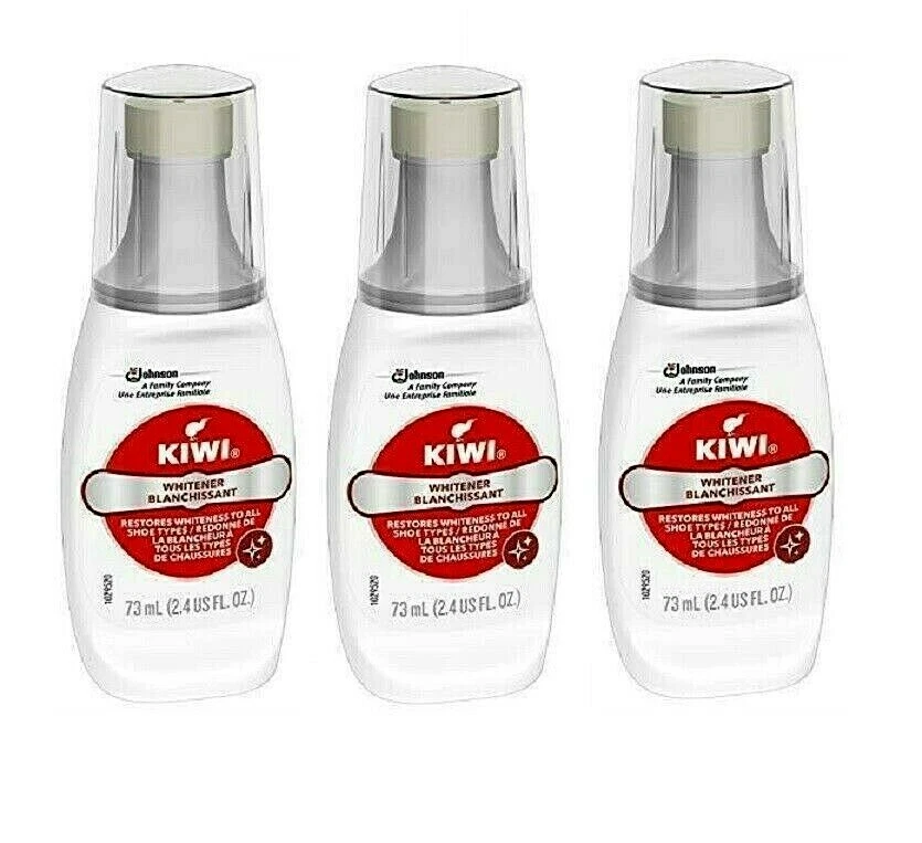 Kiwi Leather Shoe Whitener, White - 2.5 fl oz