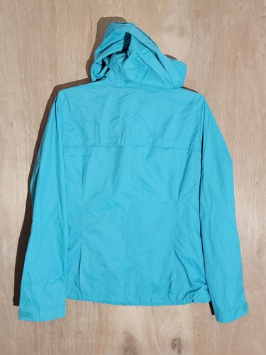 Columbia Chaqueta Mujer Talla M Sudadera con Capucha Cremallera Completa Exterior Cortavientos Azul - Imagen 6 de 8