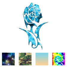 Tribal Rose - Vinyl Decal Sticker - Multiple Patterns Sizes - Ebn3320 Tribal Rose - Vinyl Decal Sticker - Multiple Patterns Sizes - Ebn3320