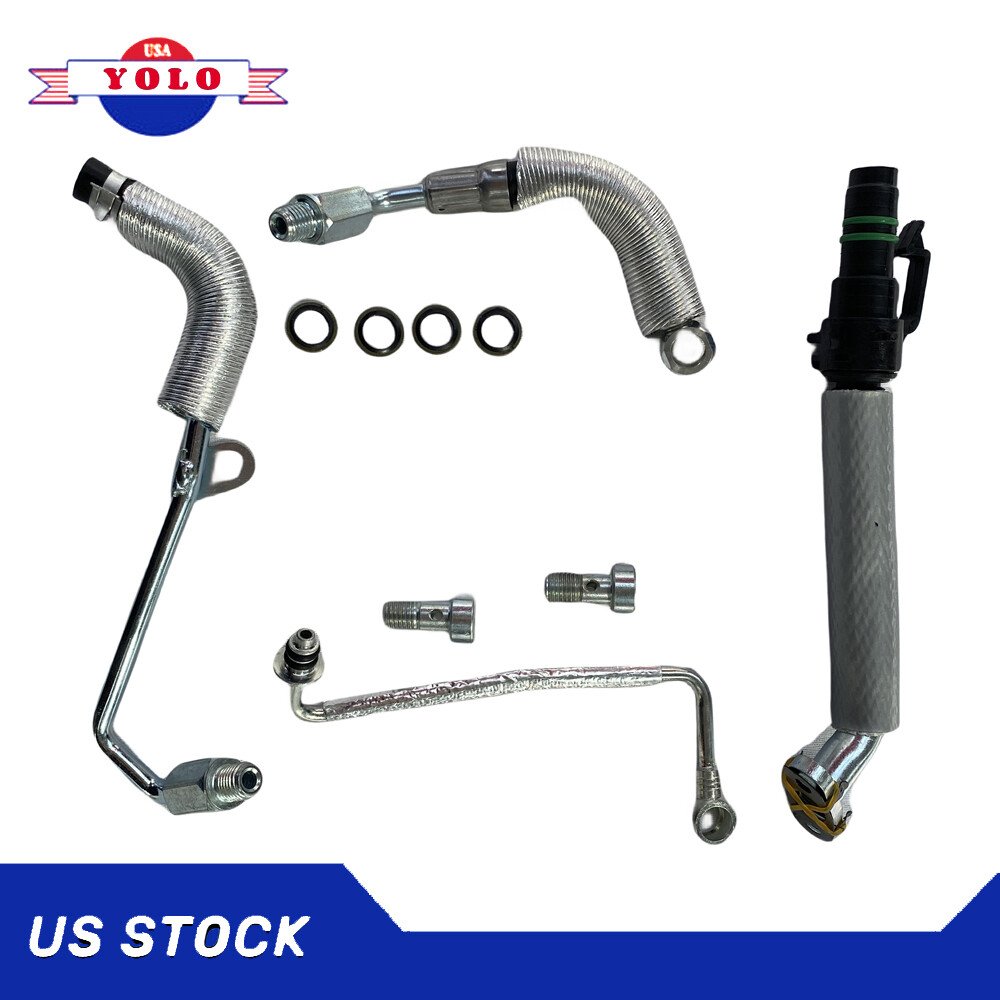 Turbo Oil Feed Line / Inlet Tube For Chevy Cruze & Sonic 1.4L - GM OE Replacement 6 thumbnail image