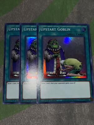 Yugioh 1x Super Upstart Goblin SESL-EN043 *Hot* + Bonus!