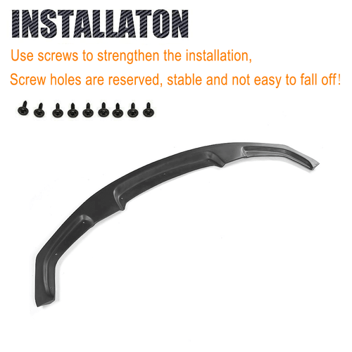 Spoiler anteriore in carbonio labbro anteriore spoiler labbro spoiler per BMW M2 F87 Coupè - Foto 10 di 10