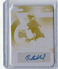 2024 Leaf Vivid Printing Plate Thatcher Hurd Auto 1/1 (B82) Yankees