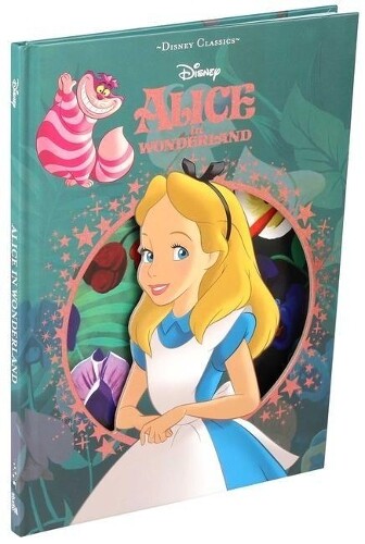 Thumbnail - Disney Alice In Wonderland (gebundene Ausgabe) Disney Die-cut Classics