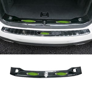 Outside Rear Bumper Guard Sill Protector Plate For BMW X3 G01 2018 Outside Rear Bumper Guard Sill Protector Plate For BMW X3 G01 2018