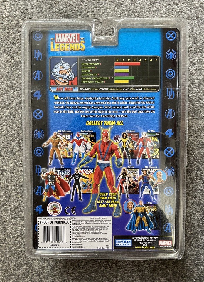 Marvel Legends AntMan Giant Man BAF Wave New & Sealed Avengers