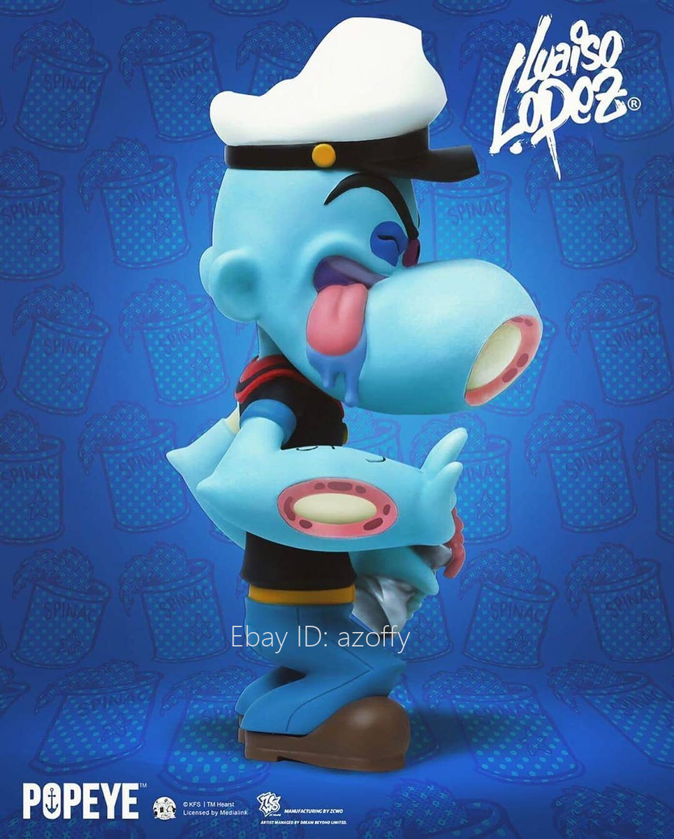 ZCWO X Luaiso Loprz Zombie Popeye ポパイ ZCWO X Luaiso Loprz Zombie Popeye 90th Anniversary