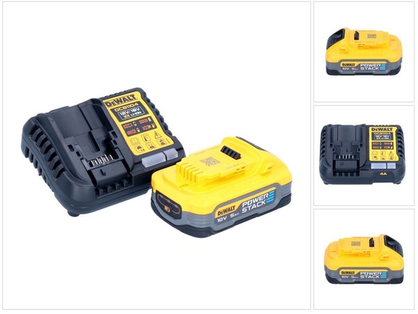 Dewalt DCB 1104 H1 Akku Starter Set 18 V 1X Powerstack 5,0 Ah + DCB 1104 Lader-image