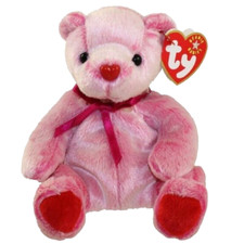Ty Beanie Baby Romance the Valentine Bear w/ Tags 4398
