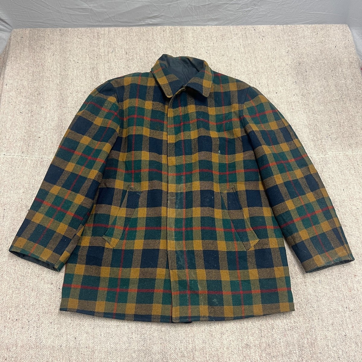 【期間限定】Pendleton Plaid Wool Jacket 70's Vintage Pendleton Suit Set Womans Large Brown 70s Plaid Wool