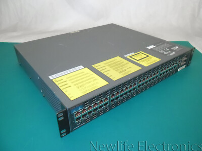 Cisco WS-C2948G-GE-TX Catalyst 2948g-ge-tx 48-port Gigabit Ethernet Switch