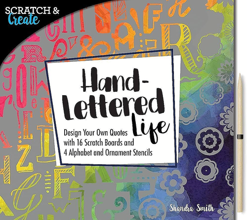 Scratch & Create: Hand-Lettered Life: Design Your Own Quotes - Imagen 1 de 5