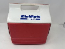 MiniMateIgloo Cooler Made In USA Vintage 90’s Retro Red White Blue Six Pack