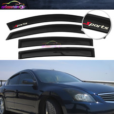 Window Visor Fits 04-08 Nissan Maxima Smoke Acrylic Rain Guard Shade W Sports