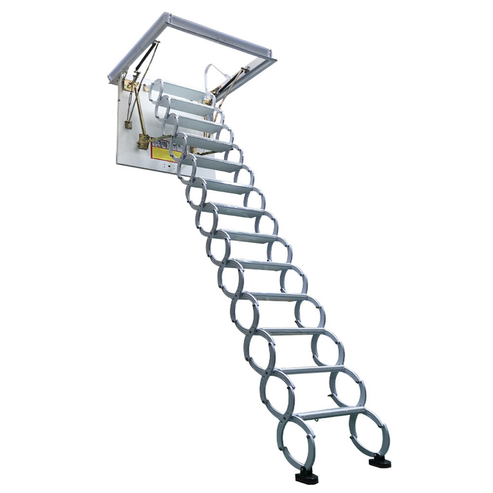 Attic Ceiling Loft Ladder Stairs 10.5ft Attic Extension Folding Ladder