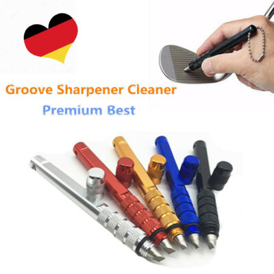 Golf Rillenschleifer Kerbenschärfer Groove Sharpener Regrooving Werkzeug