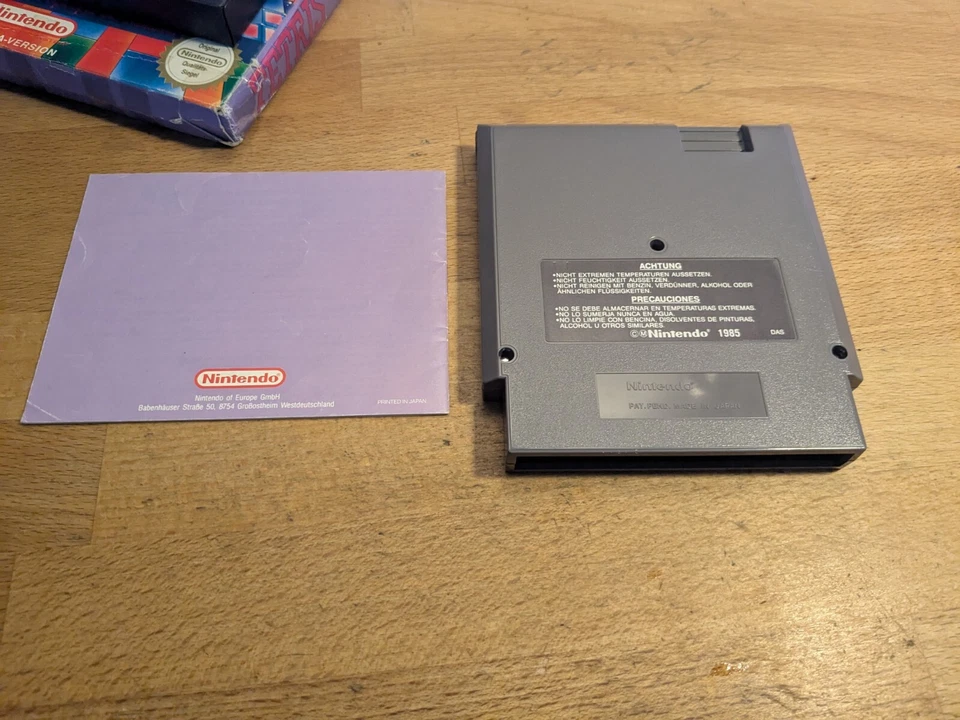 Tetris Nintendo NES PAL B OVP BOXED CIB - Bild 3 von 4