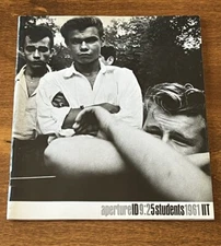 Aperture 9:2 1961 Institute of Design @ IIT in Josephson Sterling Metzker Jachna