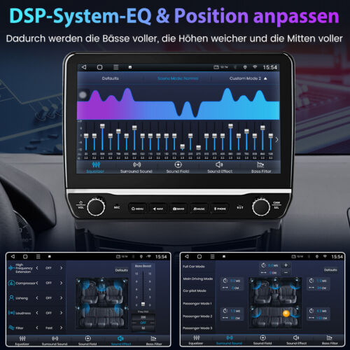 10.1" Android 13 6+128G Für Peugeot 207 2006-2015 Autoradio BT Carplay DAB+ WIFI - Bild 10 von 12