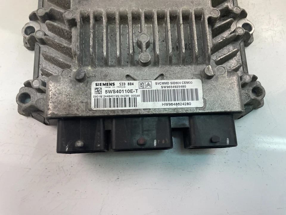 Centralina motore CITROËN C3 Pluriel HB 9654925480 9648624280 ECU 17224812 - Immagine 2 di 4