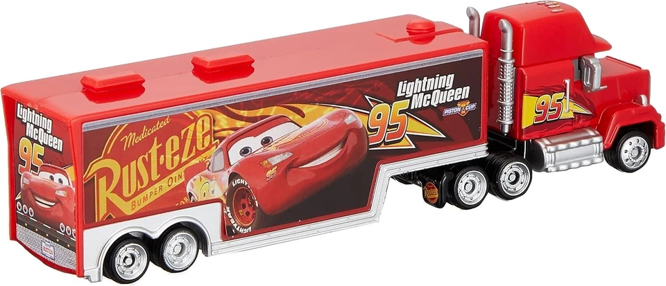 New TAKARA TOMY Disney Cars Tomica Mack Cars 3 Transporter Type Truck Car Japan - Image 2 of 4