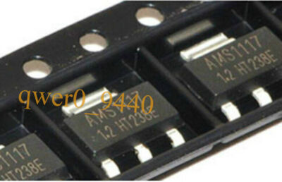 50pcs New AMS1117-1.2V Power IC Regulator LDO  #F22