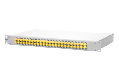 metz connect OpDAT fix Patchfeld splice 24xST-D OM3