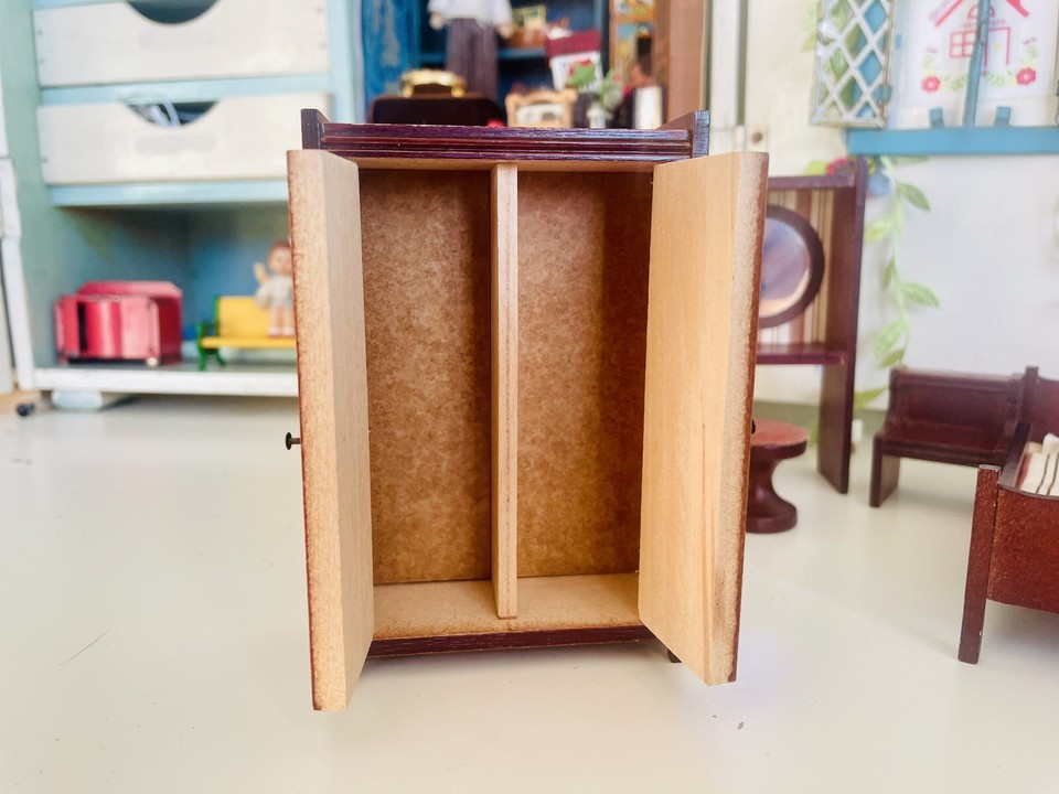 Lundby Dolls House Furniture Manor House Bedroom C. 1981 With Lights eBay