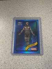 2025 Topps Chrome Marvel Ka-Zar Blue Refractor /299 #84