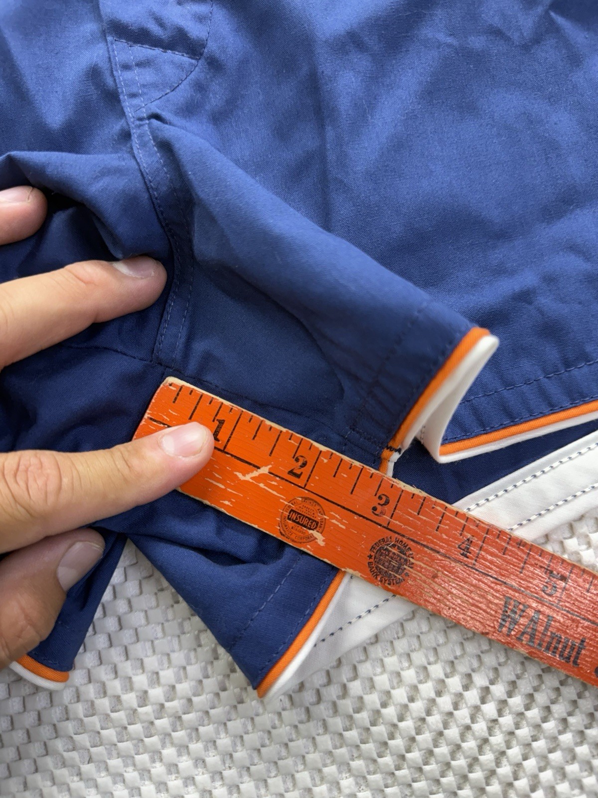 Vintage Laguna Mens Swim Trunks Surfer Beach Shorts USA Made Size 36 Blue 3”