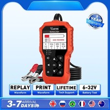 6V12V24V Car Battery Tester with Waveform Diagram Automotive Diagnostic Analyzer